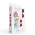 Vaginal balls set Love Story Diva Wine Red Vaginal balls set Love Story Diva Wine Red
