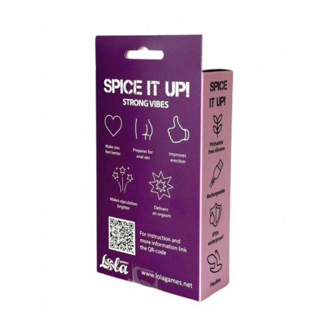 Double Silicone Vibrating Anal Plug Spice it Up Charm Double Silicone Vibrating Anal Plug Spice it Up Charm