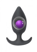 Plug-Anal plug with misplaced center of gravity Spice it up Insatiable Dark Grey Plug-Anal plug with misplaced center of gravity Spice it up Insatiable Dark Grey