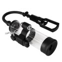 Pompka-Powerpump MAX Vibrating - Black&Clear Pompka-Powerpump MAX Vibrating - Black&Clear