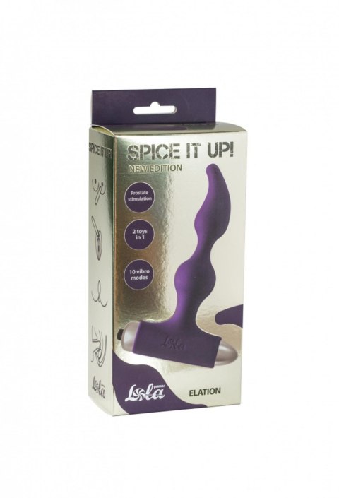 Vibrating Anal Plug Spice it up New Edition Elation Ultraviolet Vibrating Anal Plug Spice it up New Edition Elation Ultraviolet