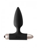 Vibrating Anal Plug Spice it up New Edition Glory Black Vibrating Anal Plug Spice it up New Edition Glory Black