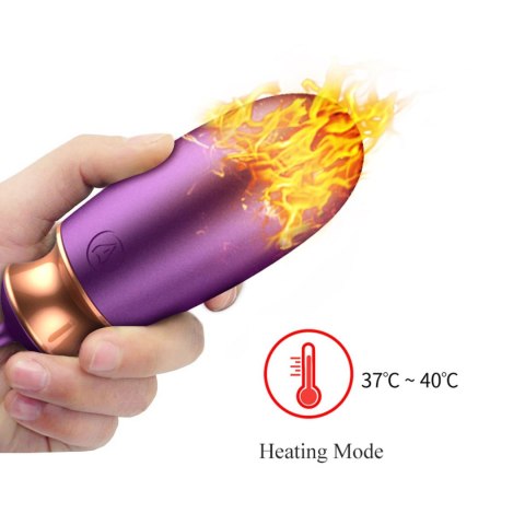 Jajko/wibr-Vibrating Silicone Love EGG USB 10 Function / Heating / Voice Control Jajko/wibr-Vibrating Silicone Love EGG USB 10 Function / Heating / Voice Control