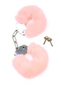 Kajdanki Fetish B - Series- Furry Cuffs Light Pink Kajdanki Fetish B - Series- Furry Cuffs Light Pink