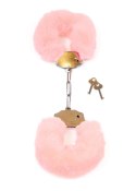 Kajdanki Fetish B - Series- Furry Cuffs Light Pink Kajdanki Fetish B - Series- Furry Cuffs Light Pink