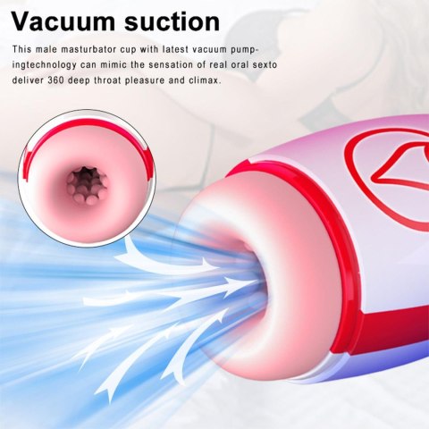 Masturbator - Vibrating Masturbation Cup , 7 Suction Power, 7 Vibration Setting Masturbator - Vibrating Masturbation Cup , 7 Suction Power, 7 Vibration Setting