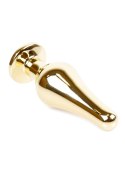 Plug-Jewellery Gold BUTT PLUG- Purple Plug-Jewellery Gold BUTT PLUG- Purple