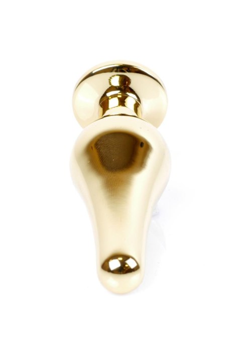 Plug-Jewellery Gold BUTT PLUG- Purple Plug-Jewellery Gold BUTT PLUG- Purple