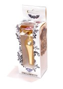 Plug-Jewellery Gold BUTT PLUG- Rose Plug-Jewellery Gold BUTT PLUG- Rose