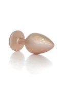 Plug-Jewellery Pearl Gold PLUG- Clear L Plug-Jewellery Pearl Gold PLUG- Clear L