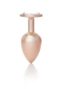 Plug-Jewellery Pearl Gold PLUG- Clear L Plug-Jewellery Pearl Gold PLUG- Clear L