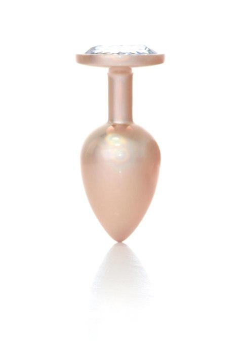 Plug-Jewellery Pearl Gold PLUG- Clear L Plug-Jewellery Pearl Gold PLUG- Clear L