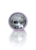 Plug-Jewellery Pearl Pink PLUG- Clear L Plug-Jewellery Pearl Pink PLUG- Clear L
