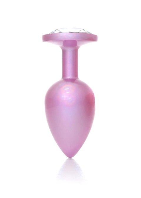 Plug-Jewellery Pearl Pink PLUG- Clear L Plug-Jewellery Pearl Pink PLUG- Clear L
