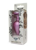 Plug-Jewellery Pearl Pink PLUG- Clear L Plug-Jewellery Pearl Pink PLUG- Clear L