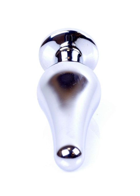 Plug-Jewellery Silver BUTT PLUG- Dark Blue Plug-Jewellery Silver BUTT PLUG- Dark Blue