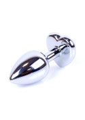 Plug-Jewellery Silver Heart PLUG- Dark Blue Plug-Jewellery Silver Heart PLUG- Dark Blue