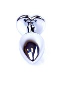 Plug-Jewellery Silver Heart PLUG- Dark Blue Plug-Jewellery Silver Heart PLUG- Dark Blue