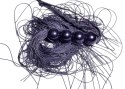 Silicone Whip Black 14"" - Fetish B - Series Silicone Whip Black 14"" - Fetish B - Series