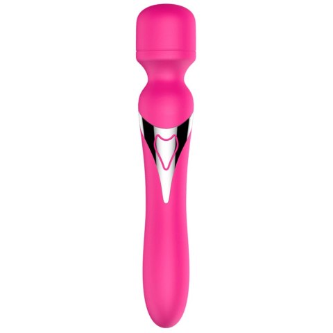 Stymulator - B - Series - Silicone Dual Massager Pulsator USB 7+7 Function (Pink) Stymulator - B - Series - Silicone Dual Massager Pulsator USB 7+7 Function (Pink)
