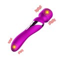Stymulator-Silicone Dual Massager USB 7+7 Function Purple Stymulator-Silicone Dual Massager USB 7+7 Function Purple