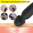 Stymulator-Silicone Massager Black USB 6 Vibration Stymulator-Silicone Massager Black USB 6 Vibration