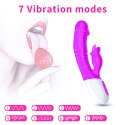 Wibrator-Silicon, Vibrator 7 Function and Heating Mode, Purple Wibrator-Silicon, Vibrator 7 Function and Heating Mode, Purple