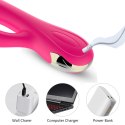 Wibrator-Silicone Vibrator USB 7 Function + Booster / Heating