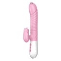 Wibrator-Silicone Vibrator USB 7 Function and Thrusting Function / Heating, pink Wibrator-Silicone Vibrator USB 7 Function and Thrusting Function / Heating, pink