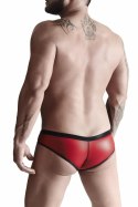 Męski komplet z wetlooka: t-shirt w serek, figi typu brazyliany XL Męski komplet z wetlooka: t-shirt w serek, figi typu brazyliany XL