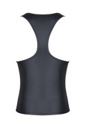 Męski t-shirt z wetlooka bez rękawów, z elastyczną taśmą z przodu L Męski t-shirt z wetlooka bez rękawów, z elastyczną taśmą z przodu L