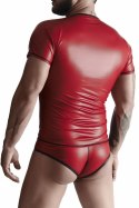 Męski t-shirt z wetlooka w serek S Męski t-shirt z wetlooka w serek S