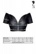 Bielizna - BRMARINA001 top czarny rozmiar S Bielizna - BRMARINA001 top czarny rozmiar S