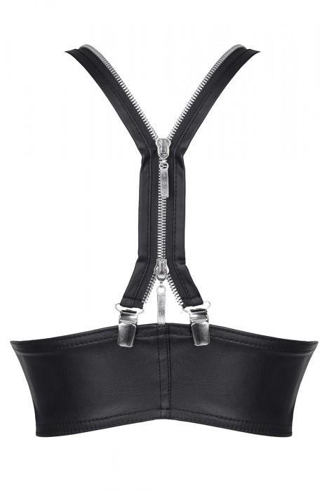 Bielizna - BRZITAI001 top czarny rozmiar XL Bielizna - BRZITAI001 top czarny rozmiar XL