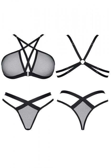 Bielizna-LadyX Aina XL - biustonosz, stringi Bielizna-LadyX Aina XL - biustonosz, stringi