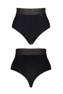 CBEmily001 - czarne stringi 'XXL' CBEmily001 - czarne stringi 'XXL'
