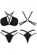 Bielizna-LadyX Casilda XXL - biustonosz, stringi Bielizna-LadyX Casilda XXL - biustonosz, stringi