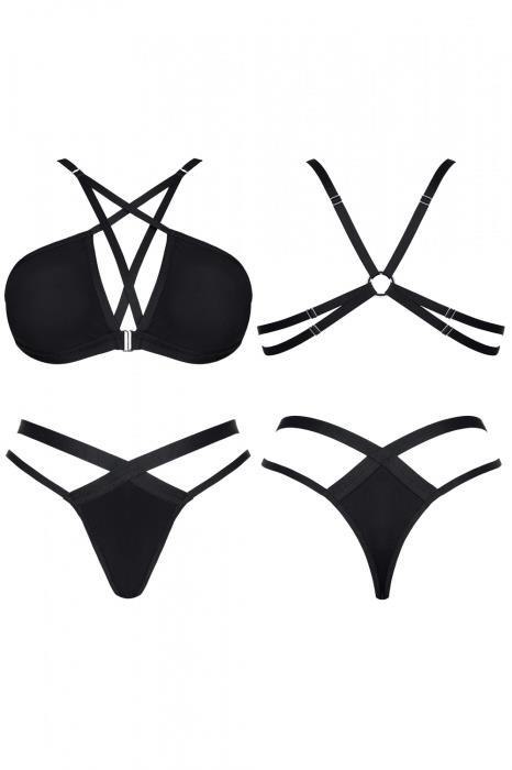 Bielizna-LadyX Casilda XXL - biustonosz, stringi Bielizna-LadyX Casilda XXL - biustonosz, stringi