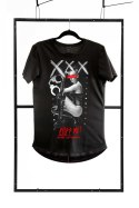 T-shirt men black M fashion T-shirt men black M fashion