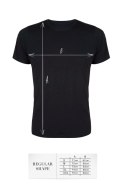 T-shirt men black S regular T-shirt men black S regular