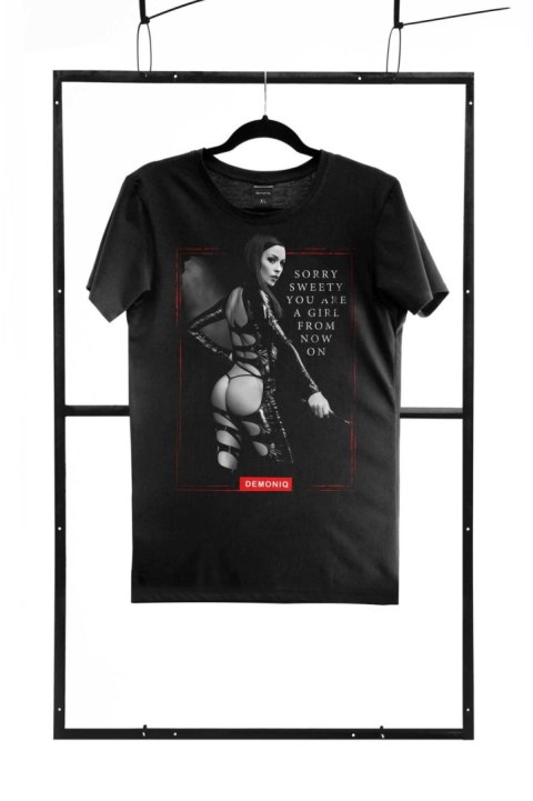 T-shirt men black S regular T-shirt men black S regular