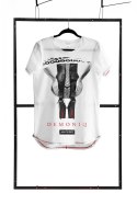 T-shirt men white M fashion T-shirt men white M fashion