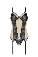 Bielizna-DAISY CORSET beige S/M Bielizna-DAISY CORSET beige S/M