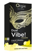 Dual Vibe! Kissable Liquid Vibrating Lemon Gin And Tonic Dual Vibe! Kissable Liquid Vibrating Lemon Gin And Tonic