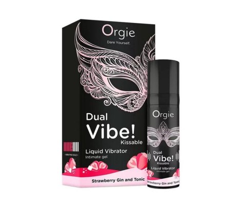 Dual Vibe! Kissable Liquid Vibrating Strawberry Gin And Tonic Dual Vibe! Kissable Liquid Vibrating Strawberry Gin And Tonic