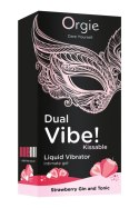 Dual Vibe! Kissable Liquid Vibrating Strawberry Gin And Tonic Dual Vibe! Kissable Liquid Vibrating Strawberry Gin And Tonic