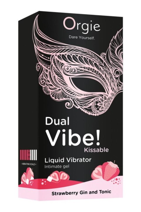 Dual Vibe! Kissable Liquid Vibrating Strawberry Gin And Tonic Dual Vibe! Kissable Liquid Vibrating Strawberry Gin And Tonic