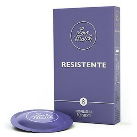 Prezerwatywy-Love Match Resistante - 6 pcs pack Prezerwatywy-Love Match Resistante - 6 pcs pack