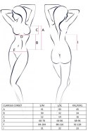 Bielizna-CLARISSE CORSET black L/XL - Casmir Bielizna-CLARISSE CORSET black L/XL - Casmir