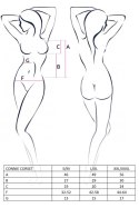 Bielizna-CONNIE CORSET cream S/M - Casmir Bielizna-CONNIE CORSET cream S/M - Casmir